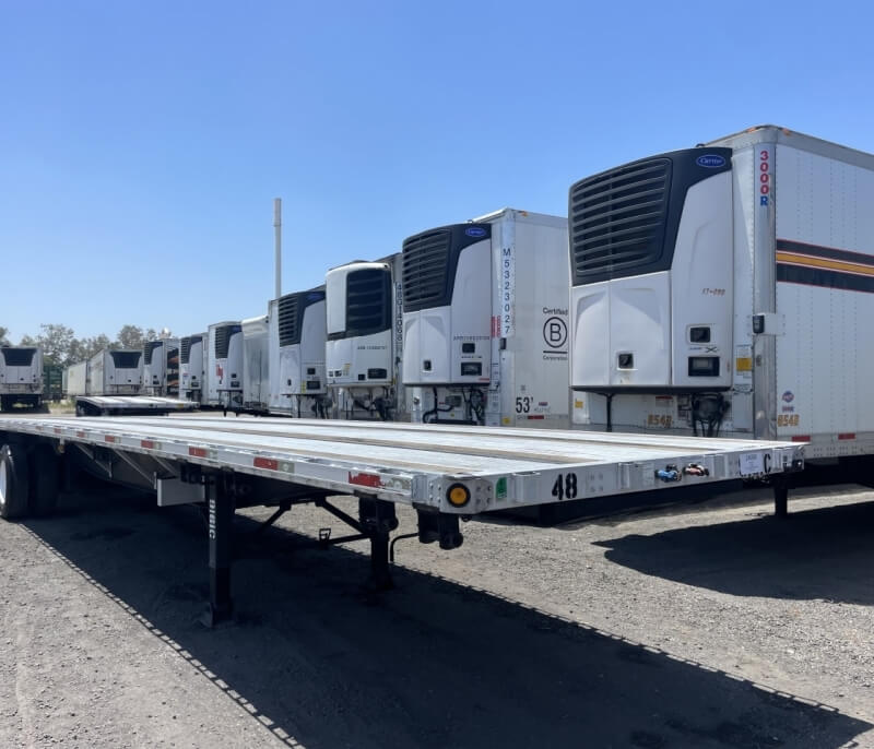 2009 Utility Flatbed  48’  X  102”