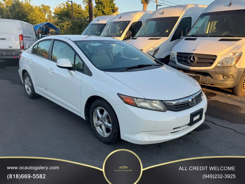 2012 Honda Civic Natural Gas Sedan 4D