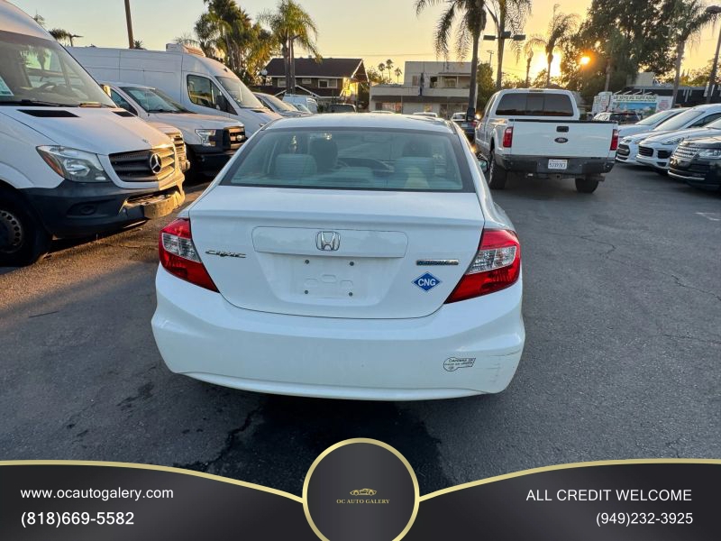 2012 Honda Civic Natural Gas Sedan 4D