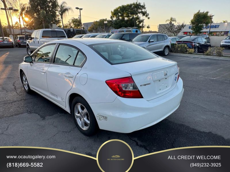 2012 Honda Civic Natural Gas Sedan 4D