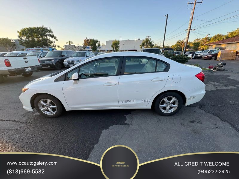 2012 Honda Civic Natural Gas Sedan 4D