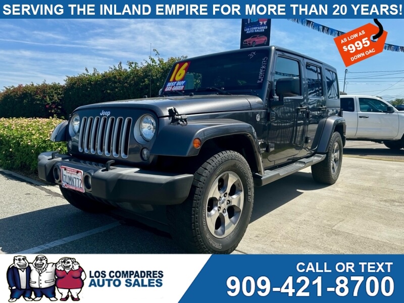 2016 Jeep Wrangler Unlimited Sahara