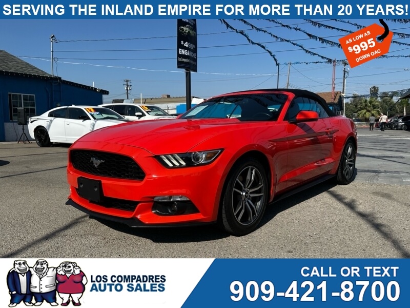 2016 Ford Mustang EcoBoost Convertible Premium's photo