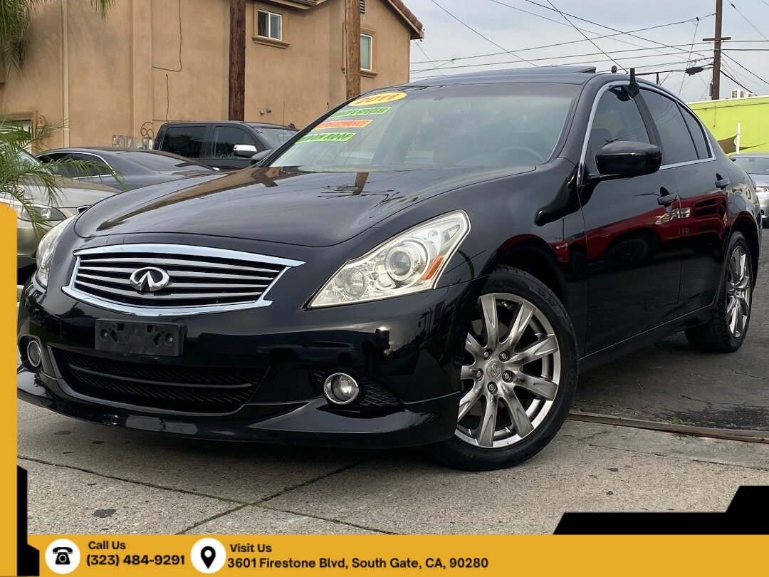 2011 INFINITI G Sedan 37 Journey