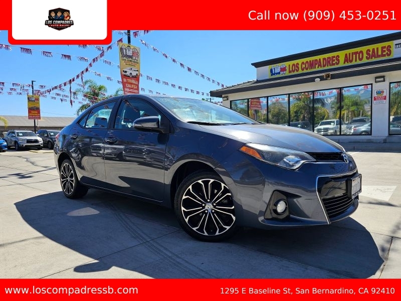 2016 Toyota Corolla S Plus Sedan 4D