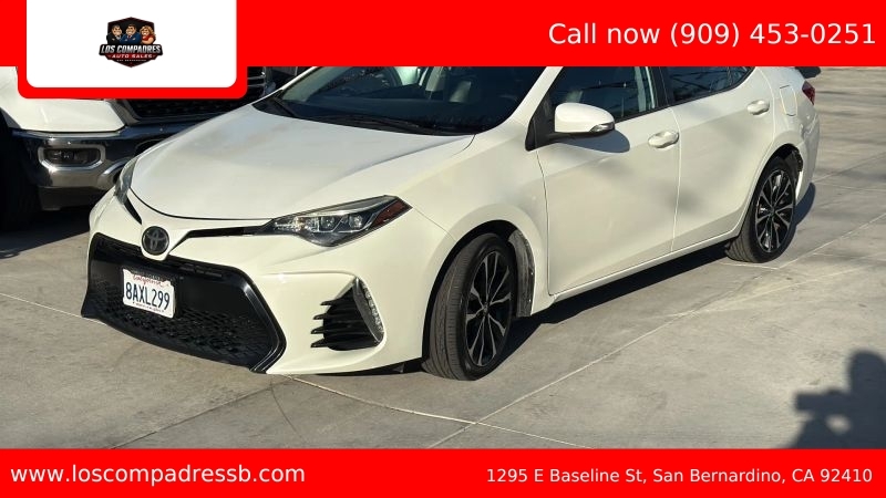 2017 Toyota Corolla SE Sedan 4D