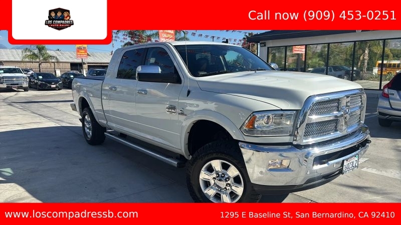 2016 Ram 3500 Mega Cab Laramie Longhorn Pickup 4D 6 1/3 ft