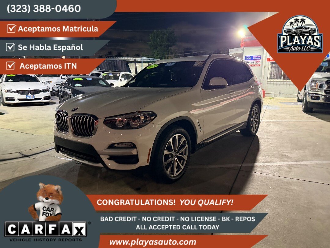2019 BMW X3 SDrive30i