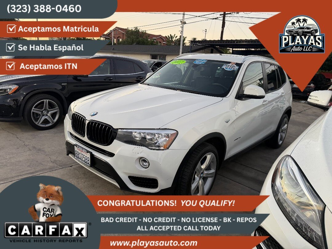 2017 BMW X3 SDrive28i