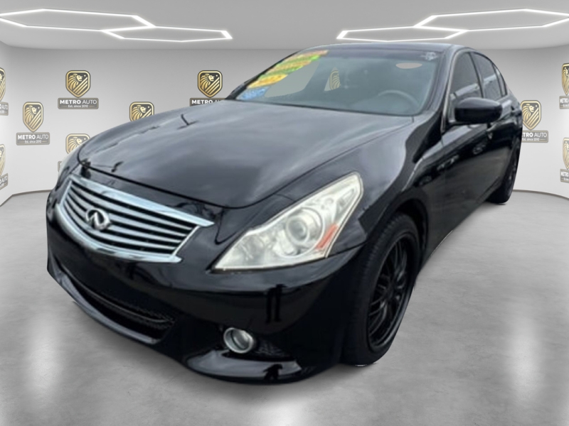 2012 INFINITI G Sedan 25 Journey