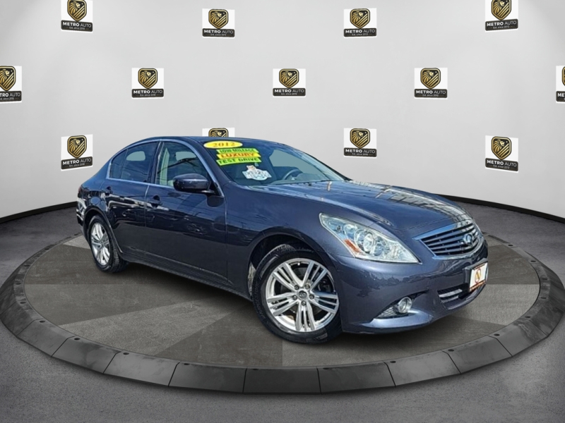 2012 INFINITI G Sedan
