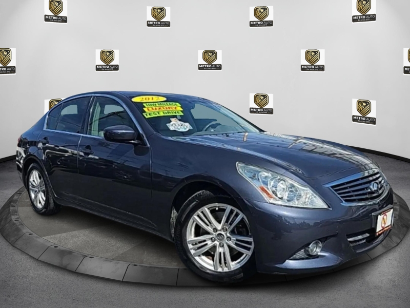 2012 INFINITI G37 Sedan Journey