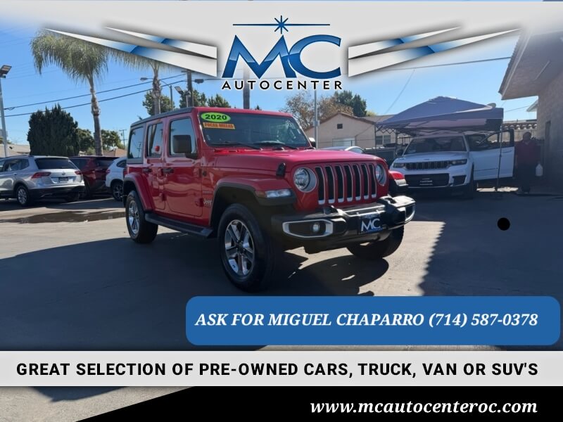 2020 Jeep Wrangler Unlimited Sahara's photo