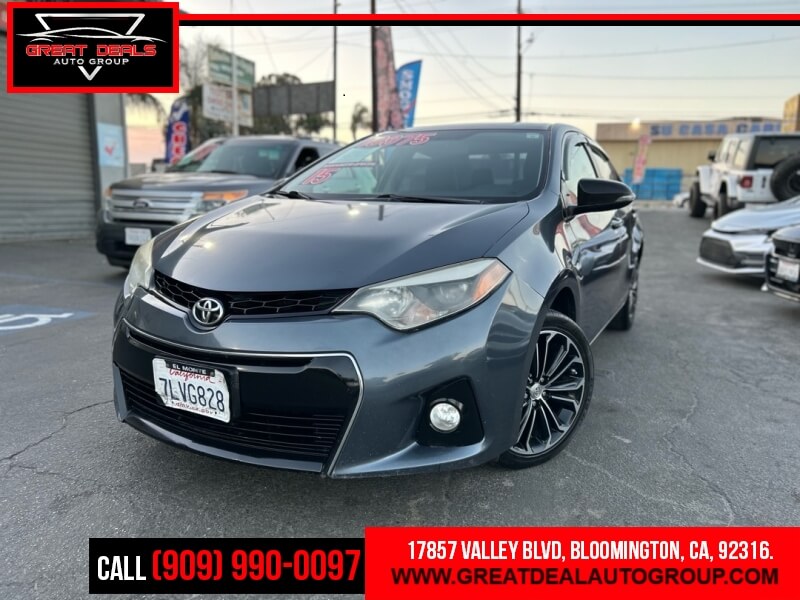 2015 Toyota Corolla S Plus