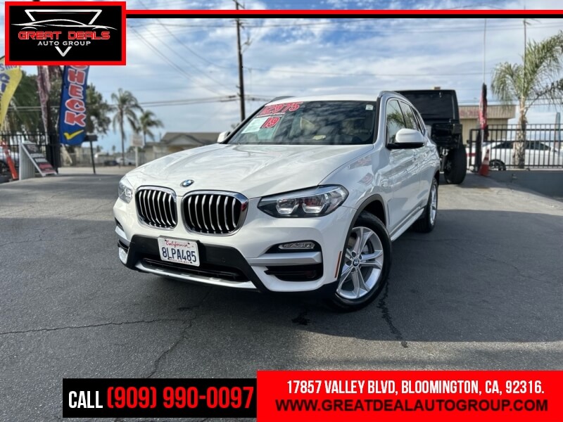 2019 BMW X3 SDrive30i