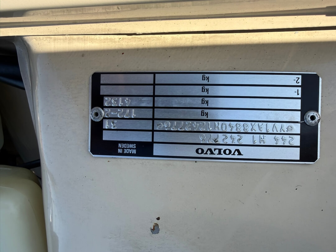 1987 Volvo 240 DL