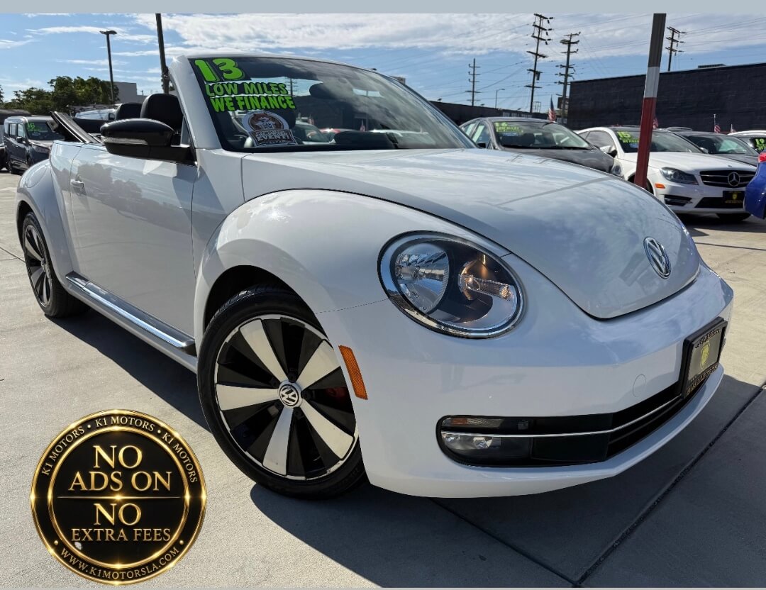 2013 Volkswagen Beetle Convertible Turbo PZEV