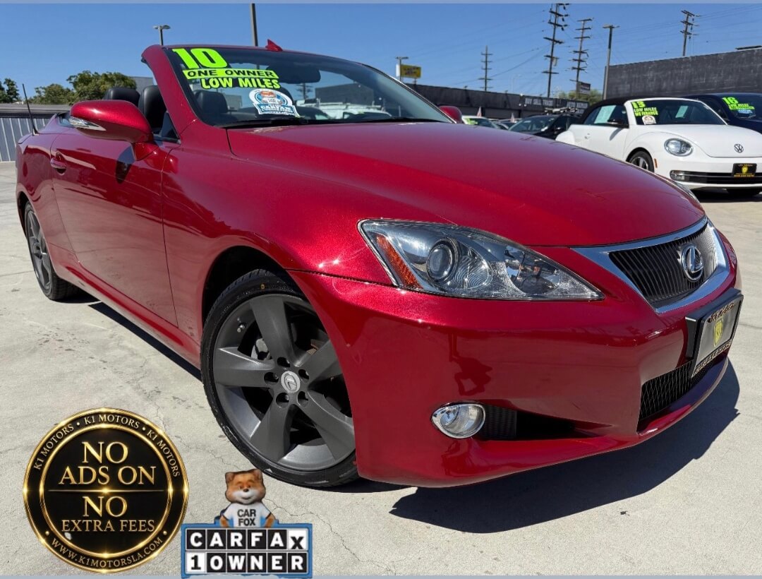 2010 Lexus IS 250C C