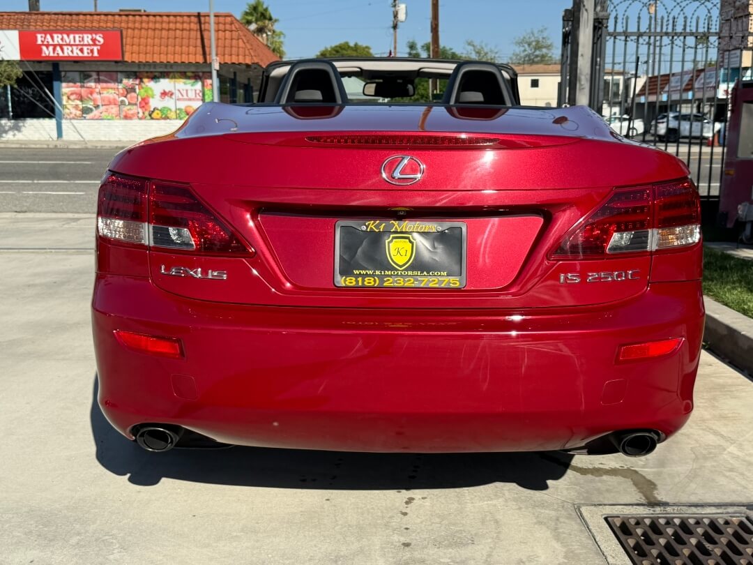 2010 Lexus IS 250C C