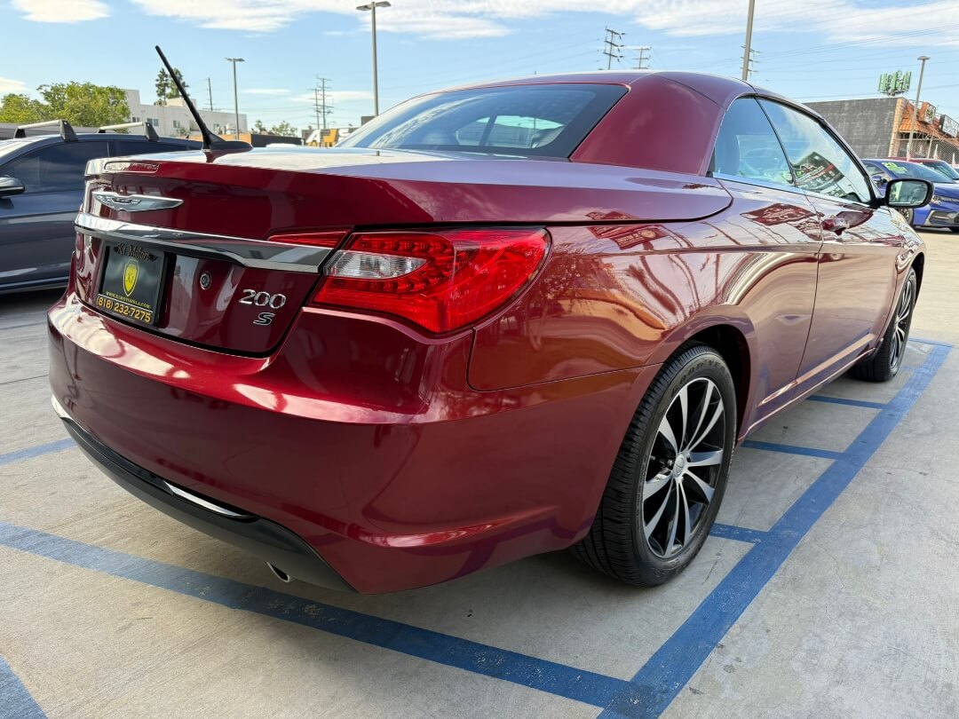 2012 Chrysler 200 S CONVERTIBLE 