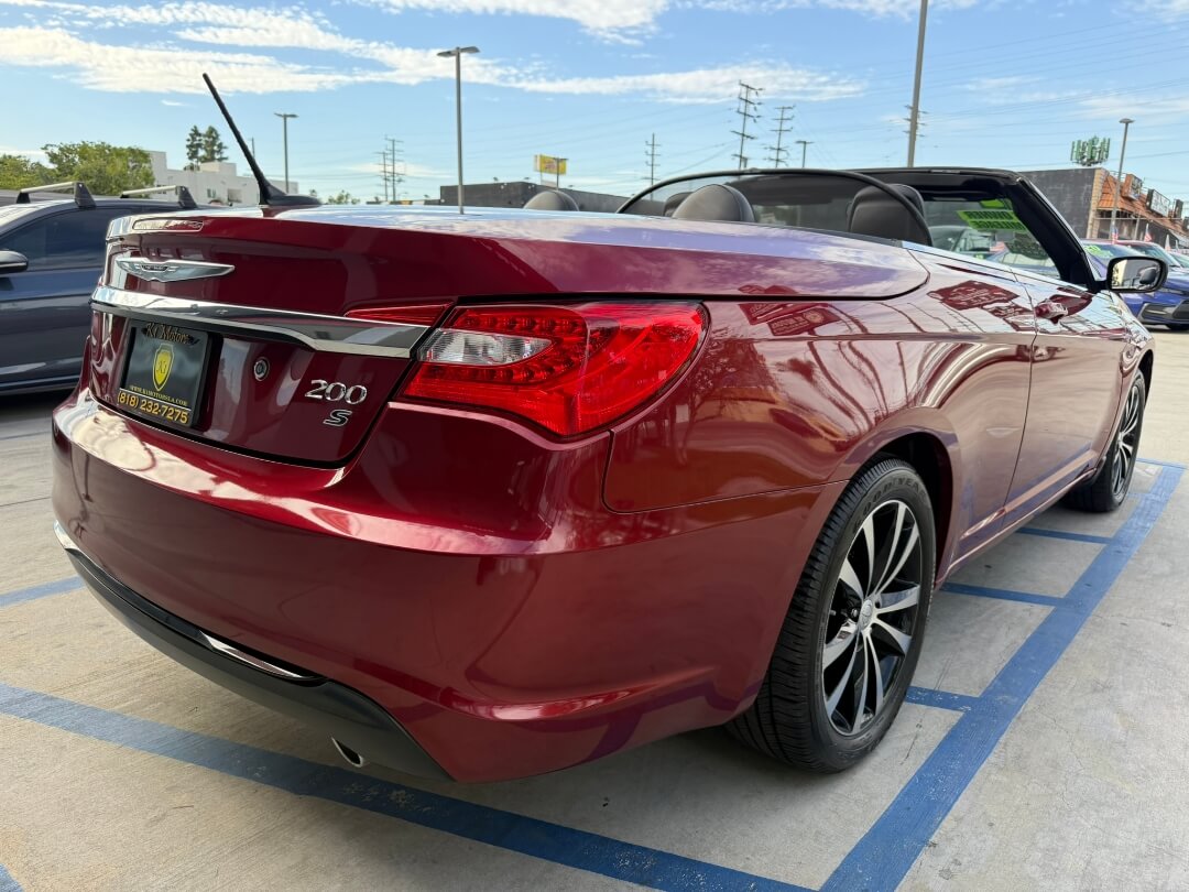 2012 Chrysler 200 S CONVERTIBLE 