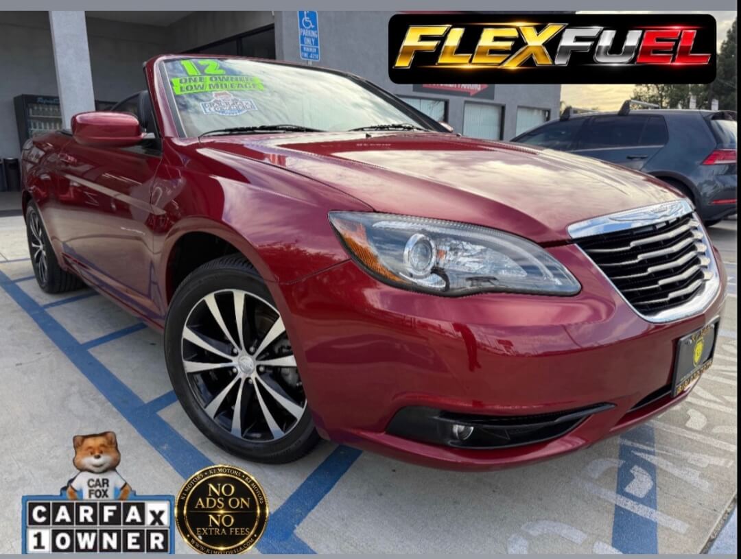 2012 Chrysler 200 S CONVERTIBLE 