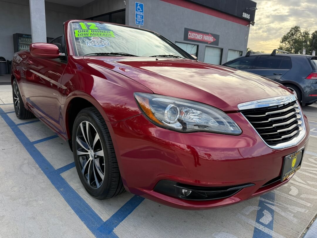 2012 Chrysler 200 S CONVERTIBLE 