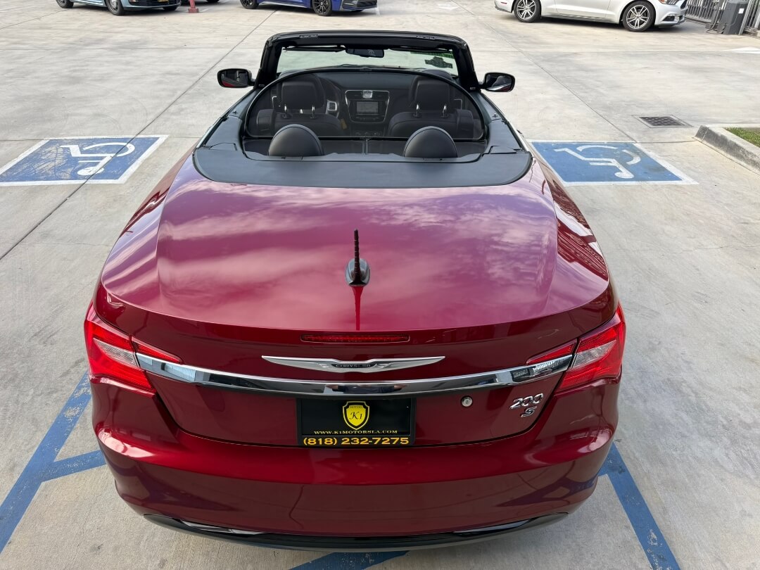 2012 Chrysler 200 S CONVERTIBLE 