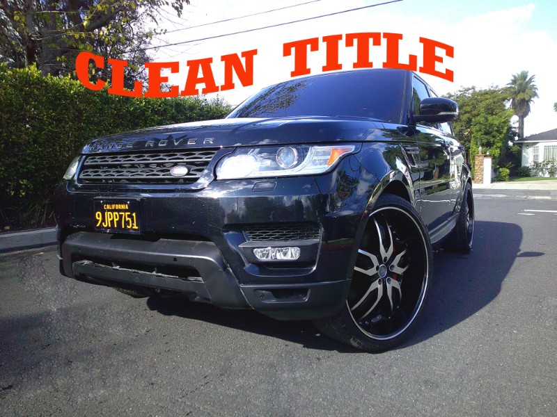 2016 Land Rover Range Rover Sport Supercharged