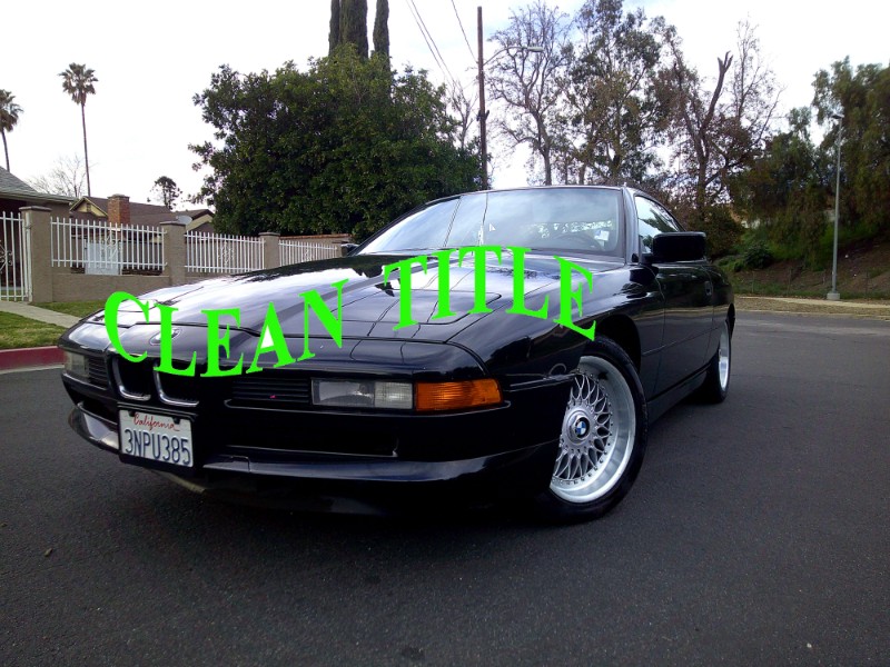 1991 BMW 8 Series's photo