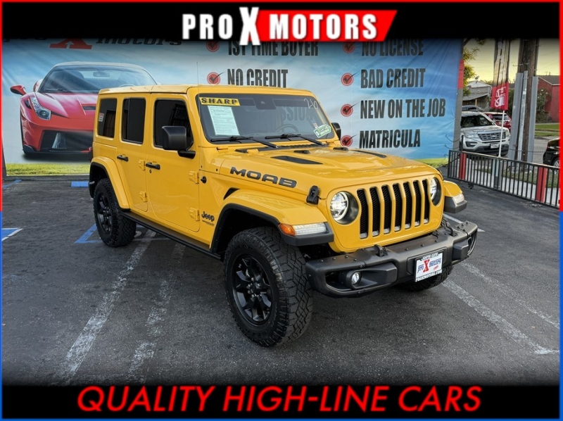 2019 Jeep Wrangler Unlimited Moab Sport Utility 4D
