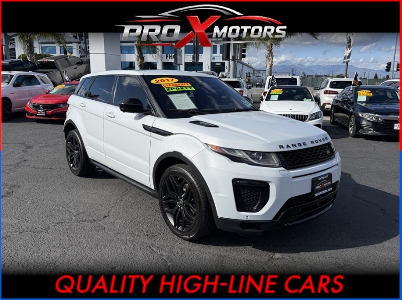 2017 Land Rover Range Rover Evoque HSE Dynamic Sport Utility 4D