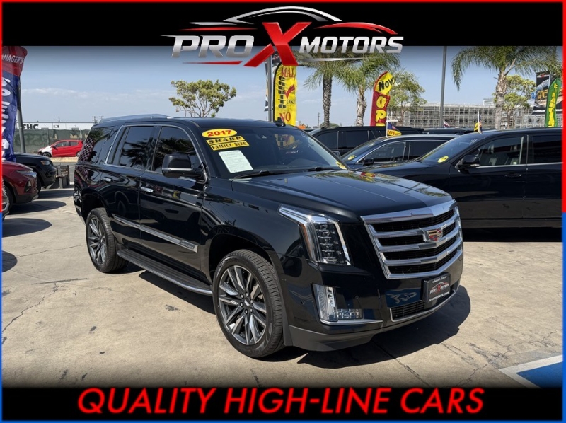 2017 Cadillac Escalade Premium Luxury Sport Utility 4D