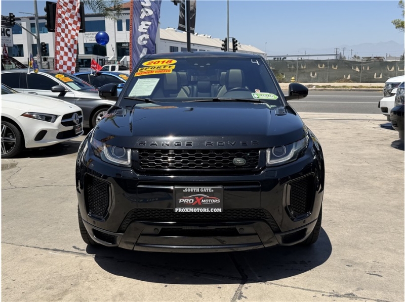 2018 Land Rover Range Rover Evoque HSE Dynamic Sport Utility 4D