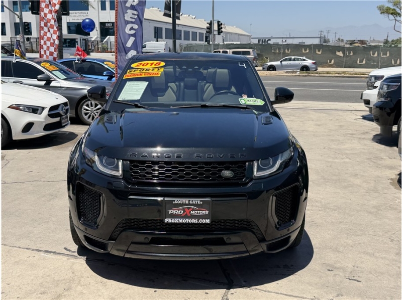 2018 Land Rover Range Rover Evoque HSE Dynamic Sport Utility 4D