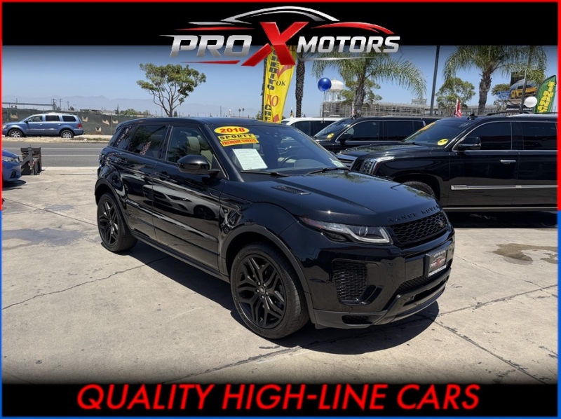 2018 Land Rover Range Rover Evoque HSE Dynamic Sport Utility 4D