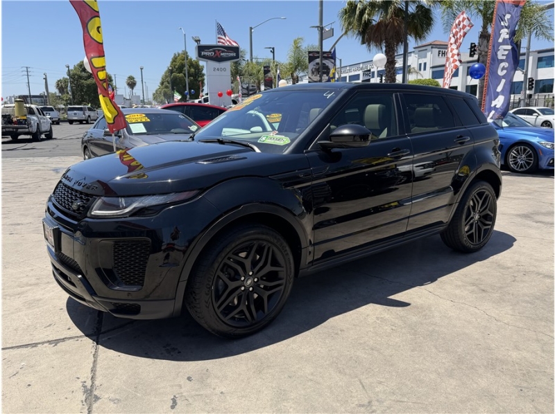 2018 Land Rover Range Rover Evoque HSE Dynamic Sport Utility 4D
