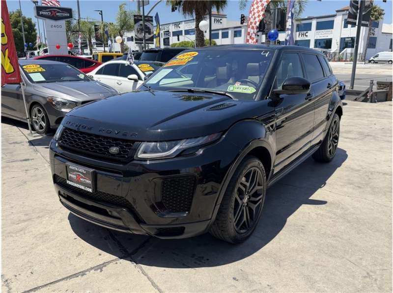 2018 Land Rover Range Rover Evoque HSE Dynamic Sport Utility 4D