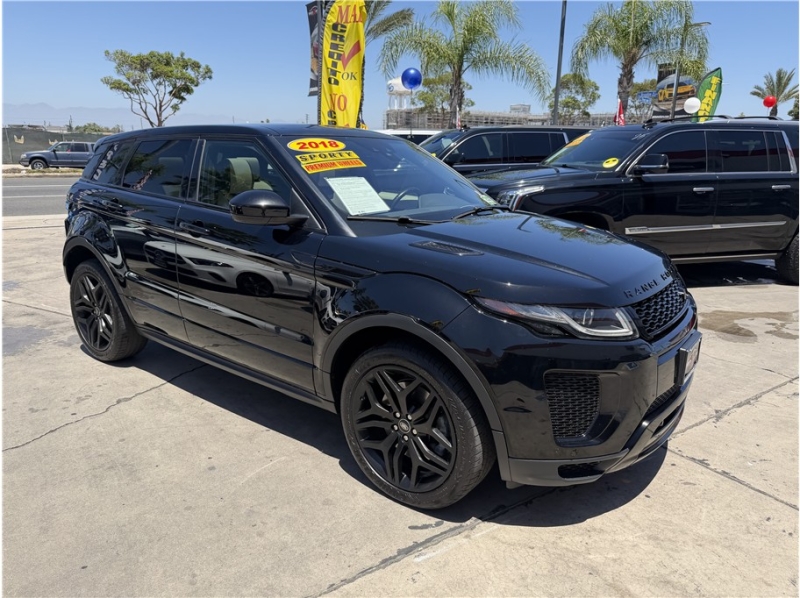 2018 Land Rover Range Rover Evoque HSE Dynamic Sport Utility 4D