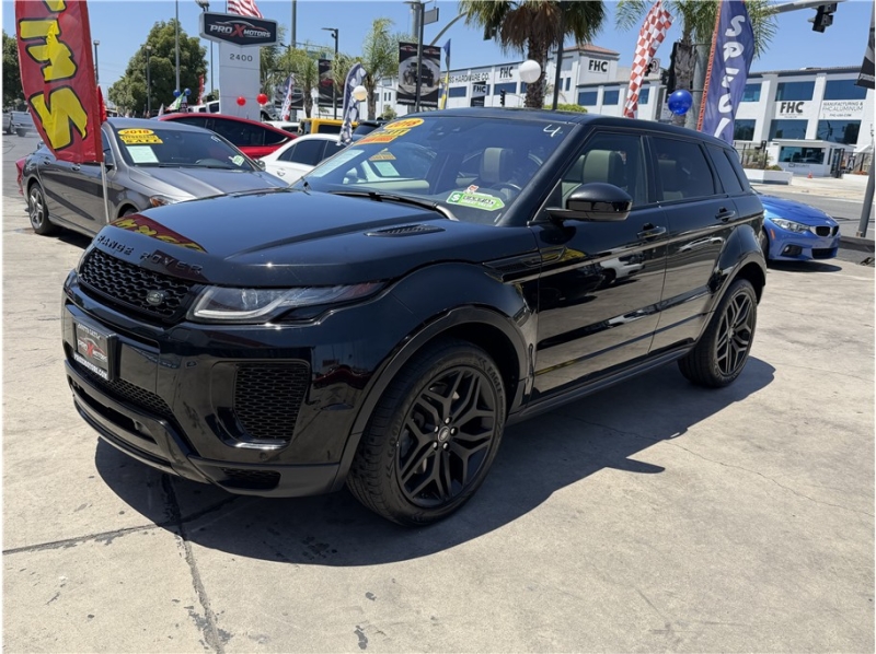 2018 Land Rover Range Rover Evoque HSE Dynamic Sport Utility 4D