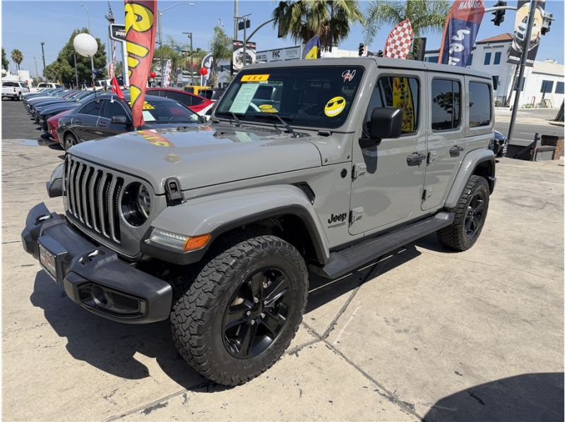 2021 Jeep Wrangler Unlimited Sahara Altitude Sport Utility 4D