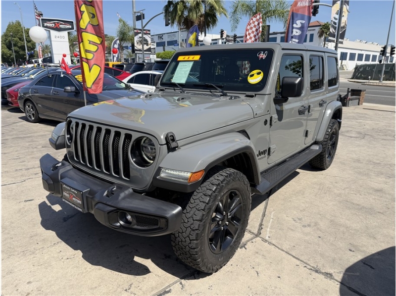 2021 Jeep Wrangler Unlimited Sahara Altitude Sport Utility 4D
