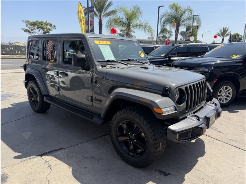 2021 Jeep Wrangler Unlimited Sahara Altitude Sport Utility 4D