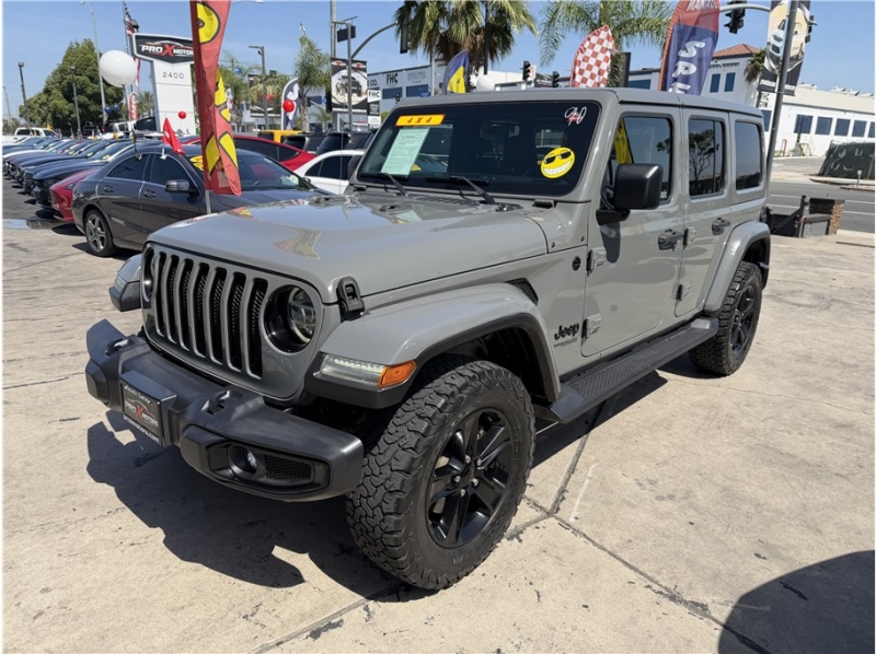2021 Jeep Wrangler Unlimited Sahara Altitude Sport Utility 4D