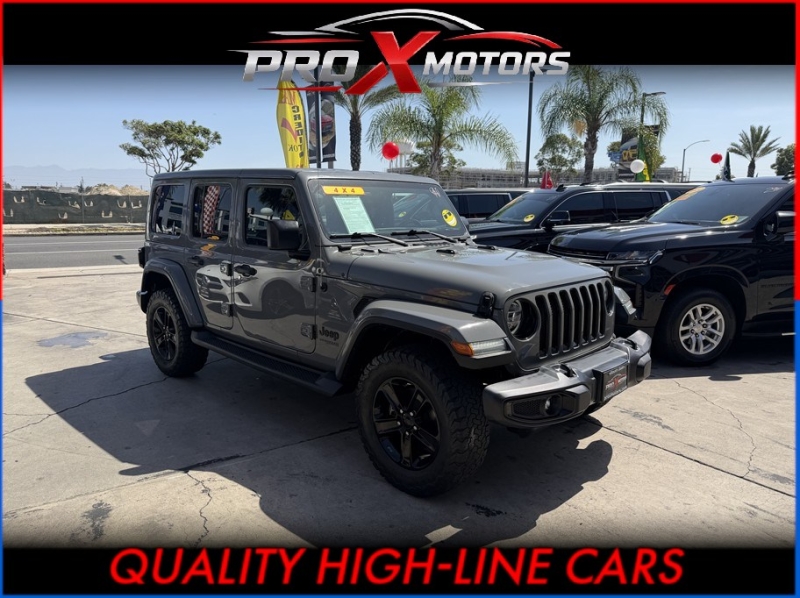 2021 Jeep Wrangler Unlimited Sahara Altitude Sport Utility 4D