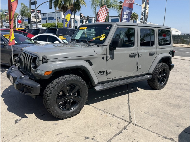 2021 Jeep Wrangler Unlimited Sahara Altitude Sport Utility 4D