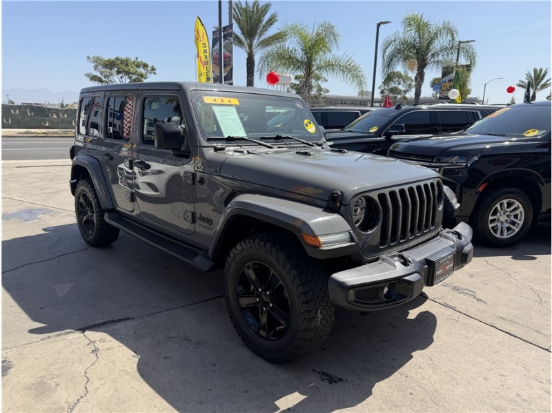 2021 Jeep Wrangler Unlimited Sahara Altitude Sport Utility 4D