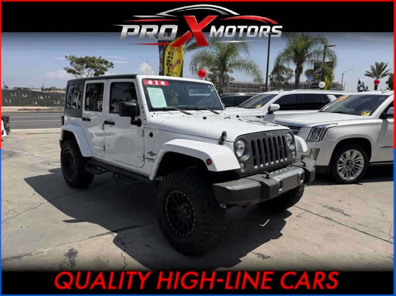 2015 Jeep Wrangler Unlimited Freedom Edition Sport Utility 4D
