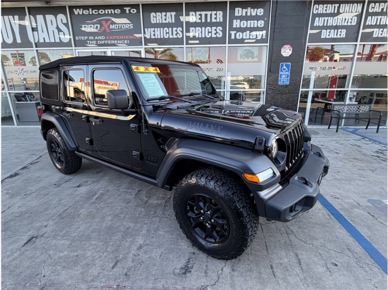 2020 Jeep Wrangler Unlimited Willys Sport Utility 4D