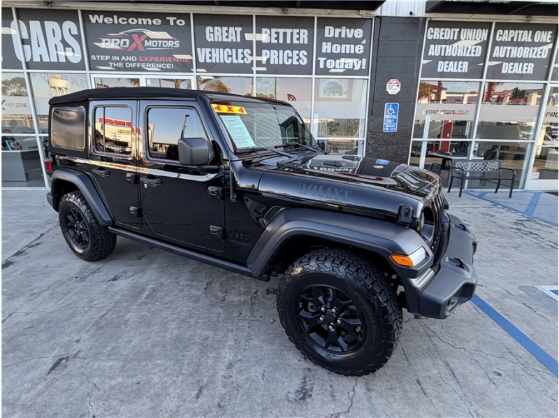 2020 Jeep Wrangler Unlimited Willys Sport Utility 4D